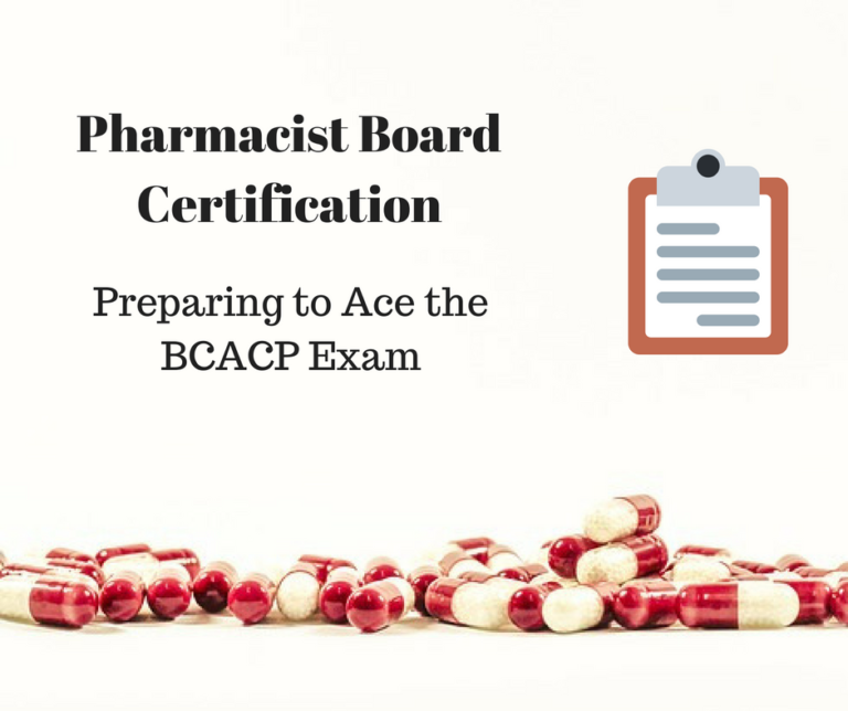 BCACP Exam Study Strategies and Preparing to Pass Med Ed 101