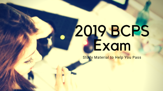 Ashp Bcps Study Guide 2018
